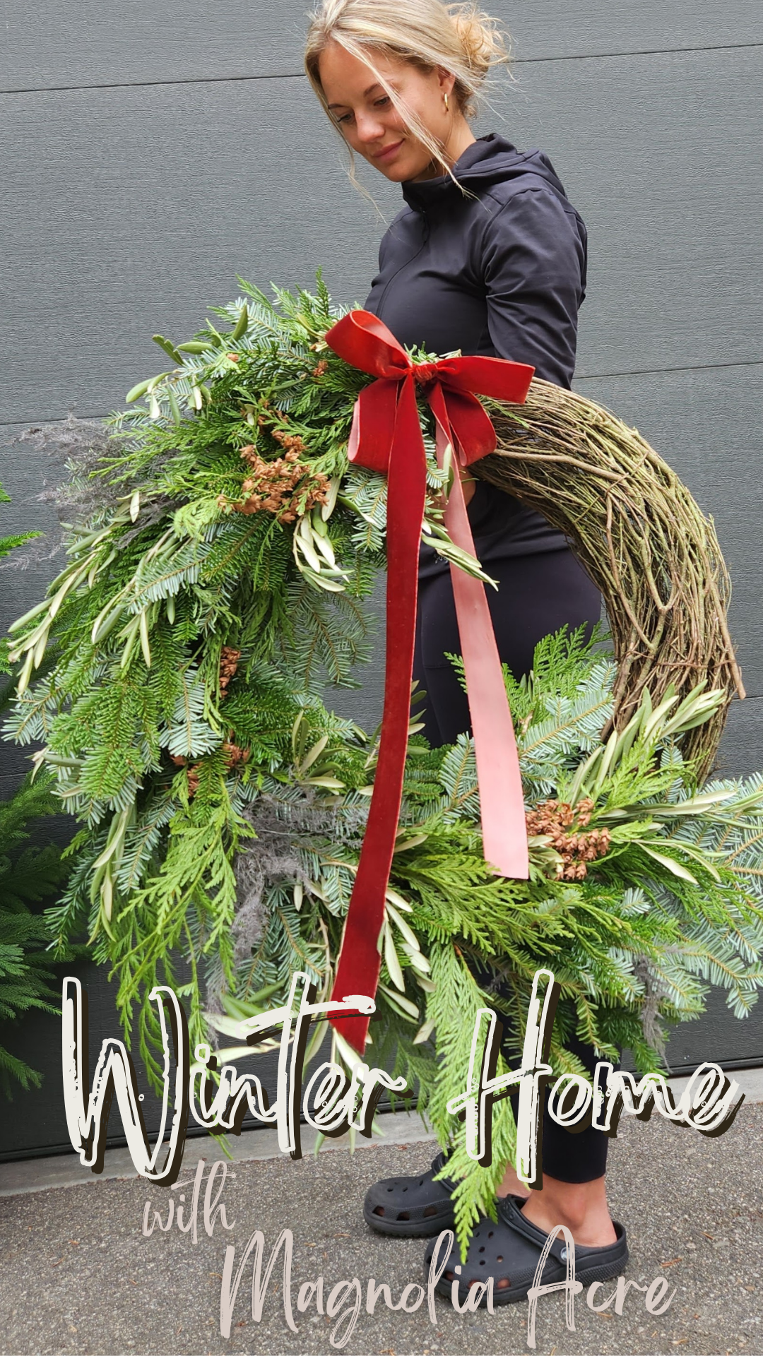 Winter Wreath Workshop - Magnolia Acre Co.