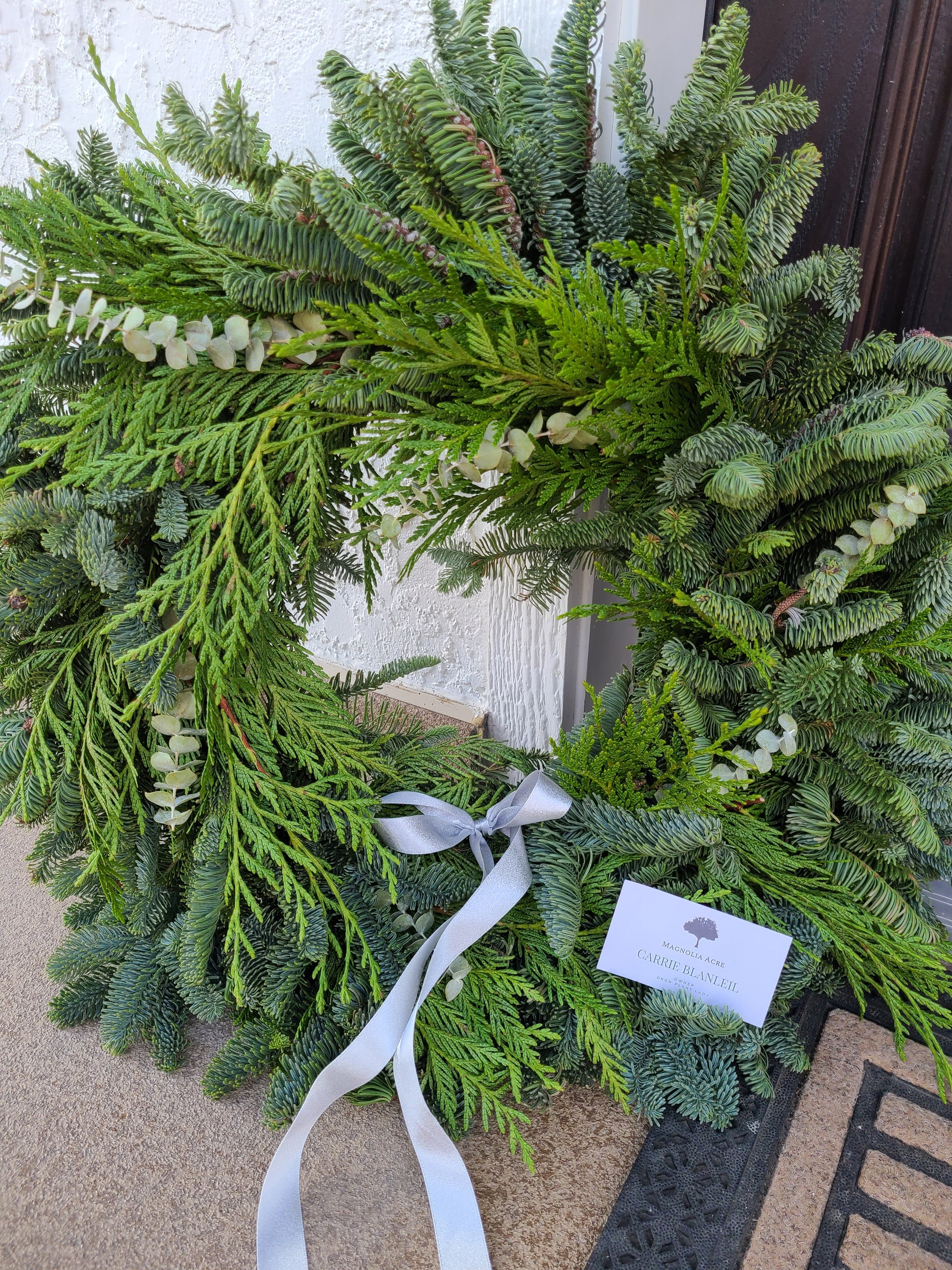 20-34" Fresh Winter Wreaths - Magnolia Acre Co.