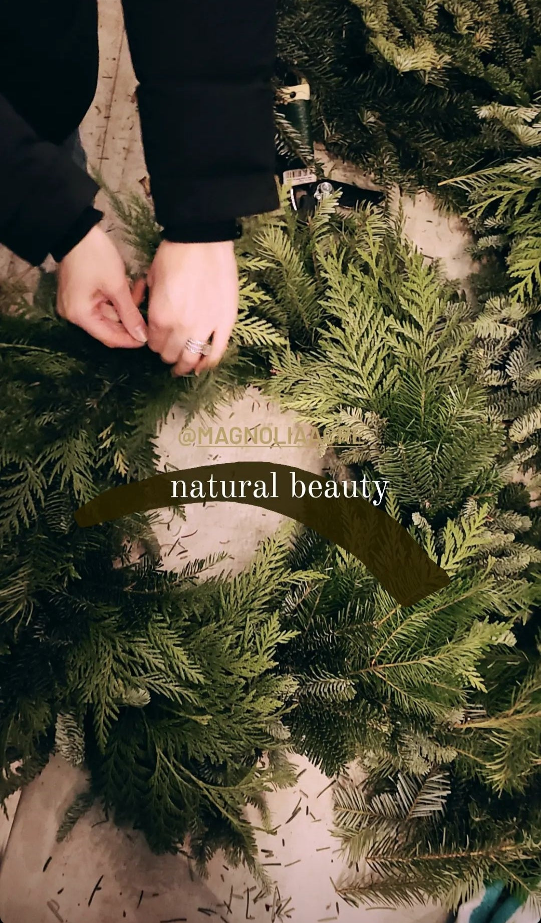 Winter Wreath Workshop - Magnolia Acre Co.