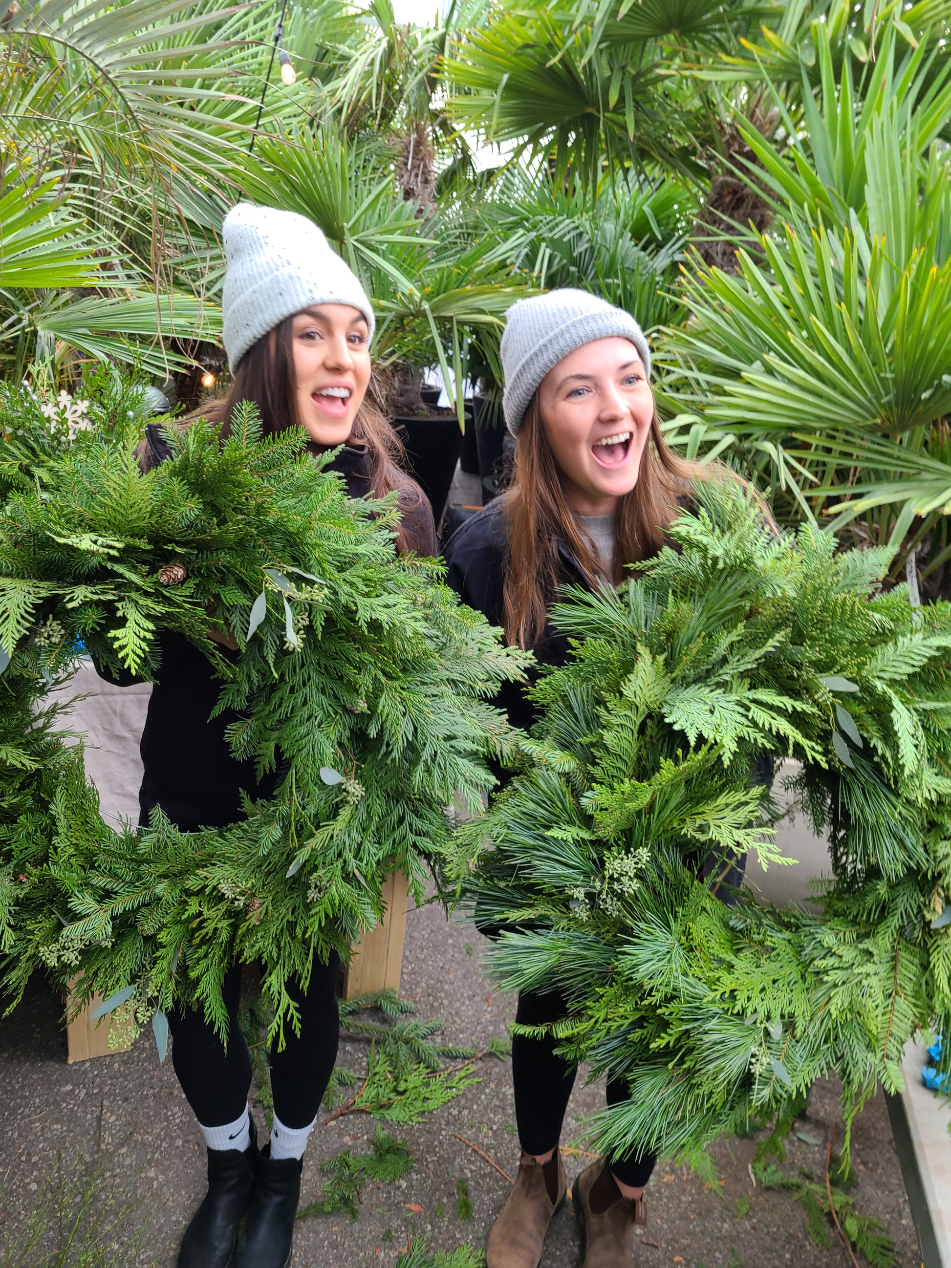 Winter Wreath Workshop - Magnolia Acre Co.