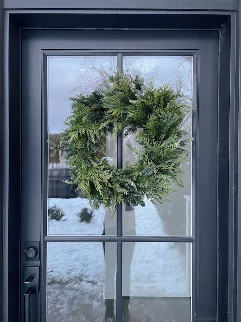 20-34" Fresh Winter Wreaths - Magnolia Acre Co.
